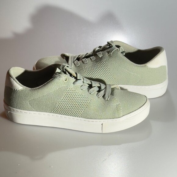 GREATS Brooklyn Sage Green Knit Women's Sneakers Size 7 US - Picture 11 of 11